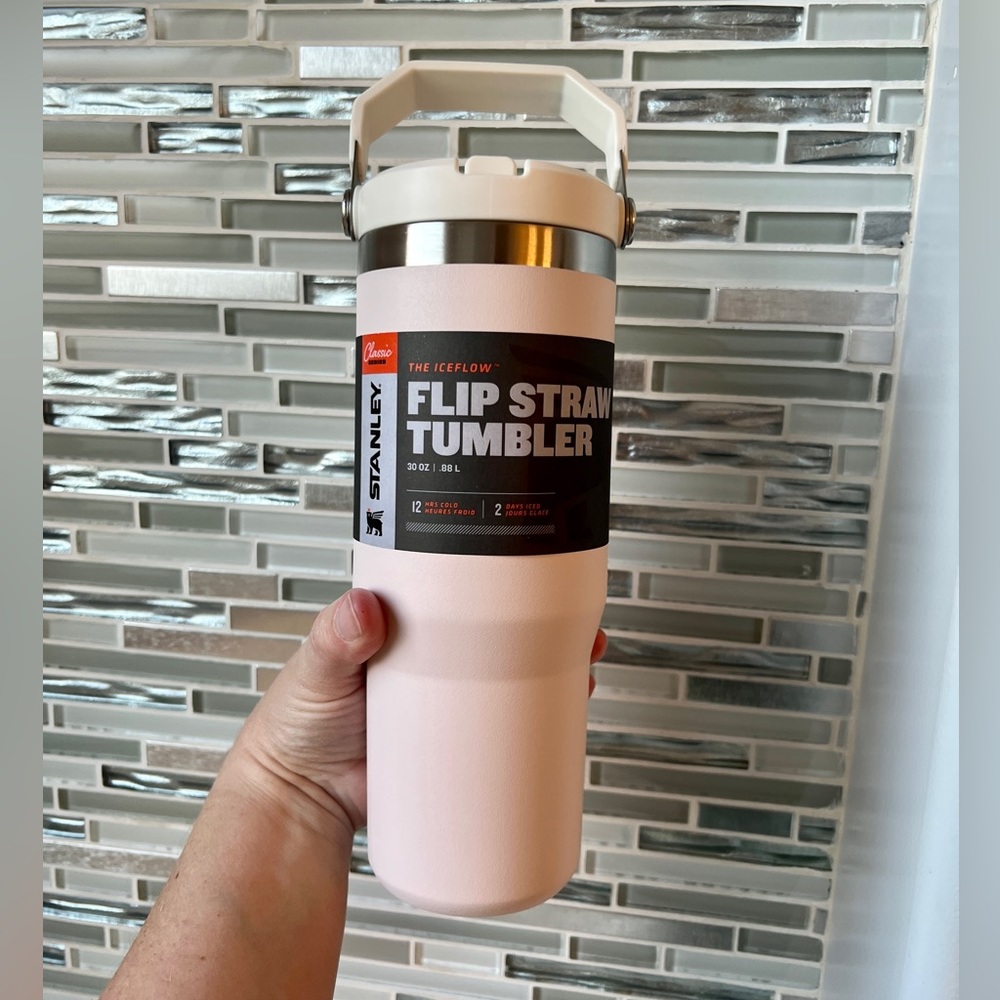 Stanley Ice Flow Tumbler Rose Quartz